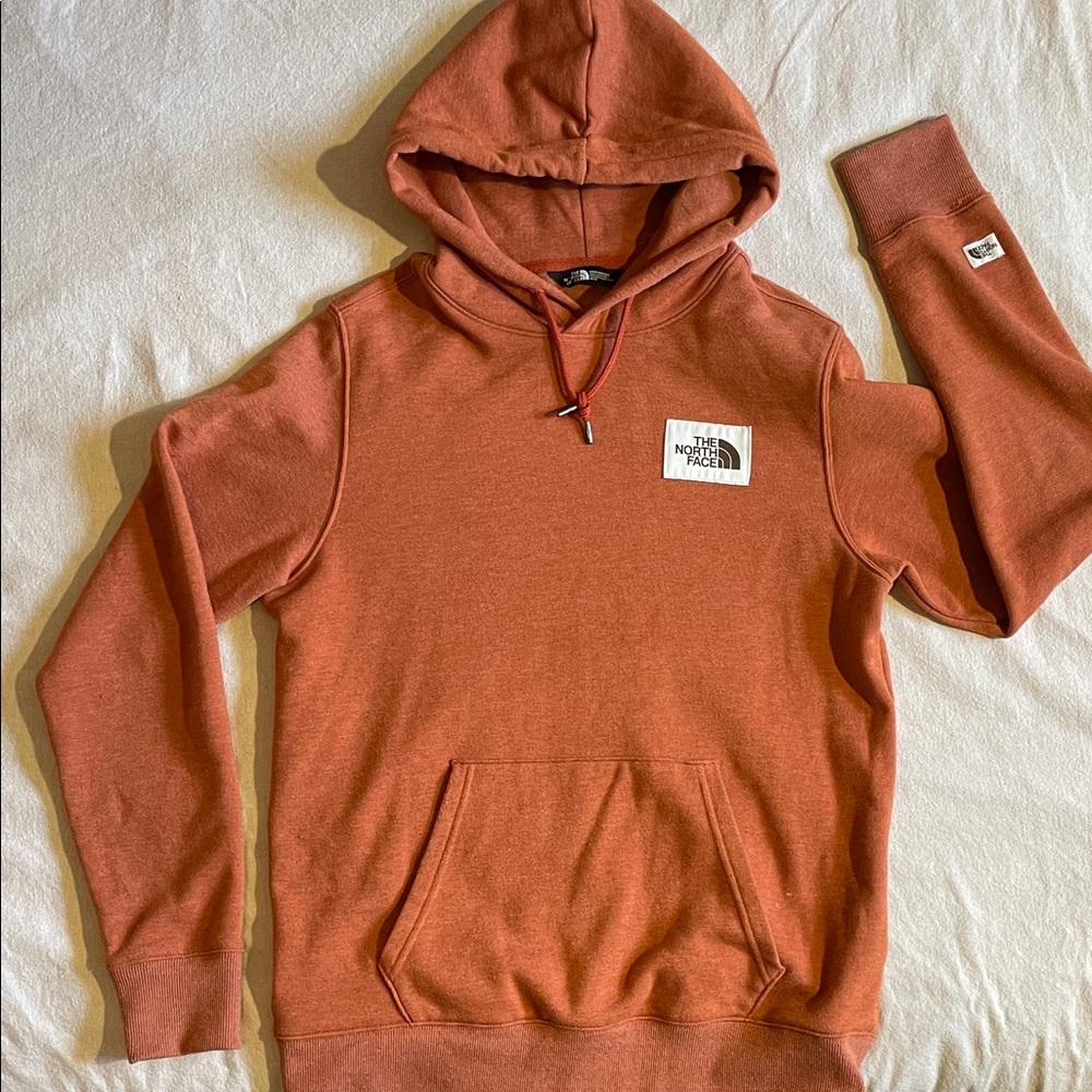The North Face Men's Burnt Orange Hoodie
